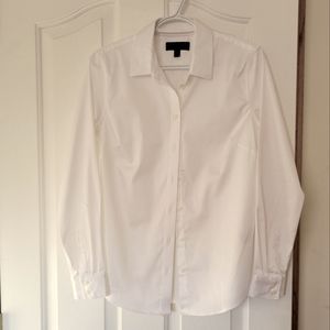 White Button Down Banana Republic Shirt